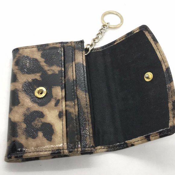 14th Union Wallet Genuine Leather Tan Leopard - Picture 3 of 8